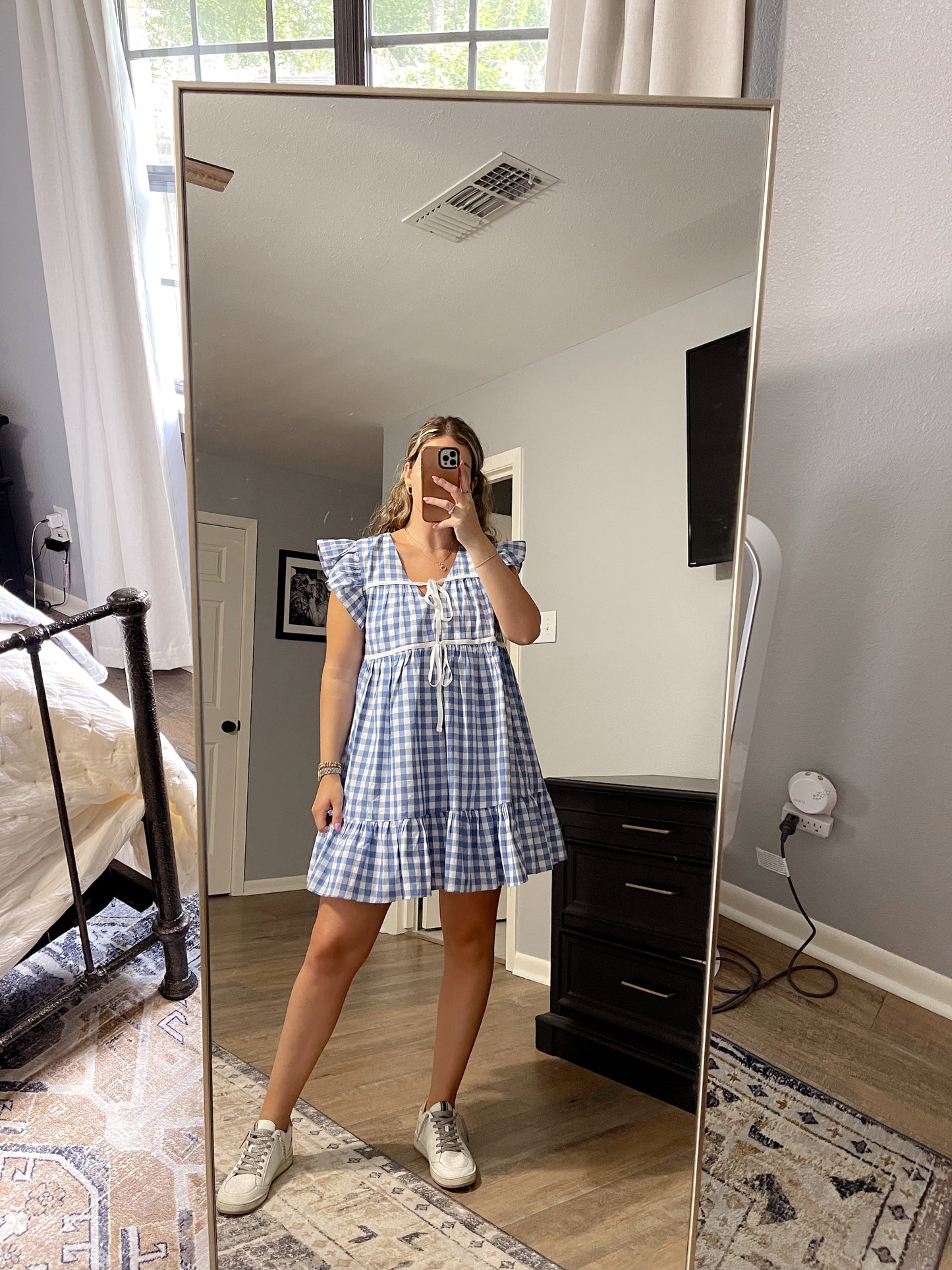 Spring is Here Gingham Dress